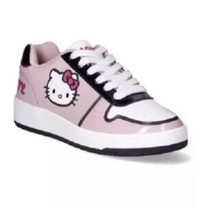 Hello Kitty Pink and White Sneakers